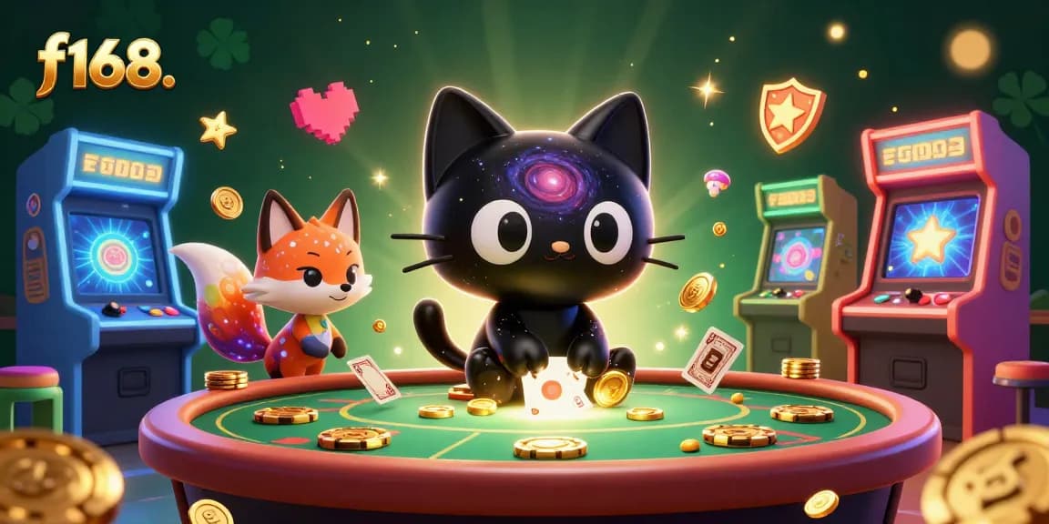 Experience thrilling wins at f168. with vibrant cosmic gaming elements and animated characters!