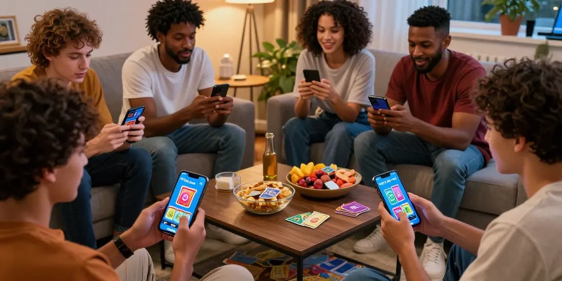 Players enjoying the 3 Patti Blue app, emphasizing the official link to engaging online gaming experiences.
