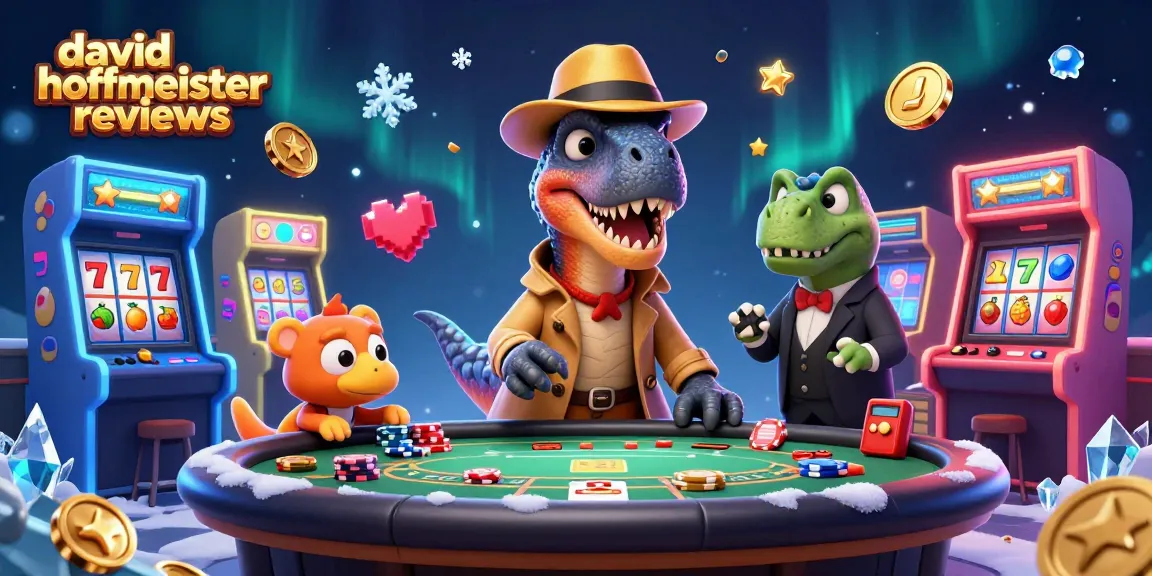 Experience the thrilling david hoffmeister reviews action at a blackjack table with unique characters.