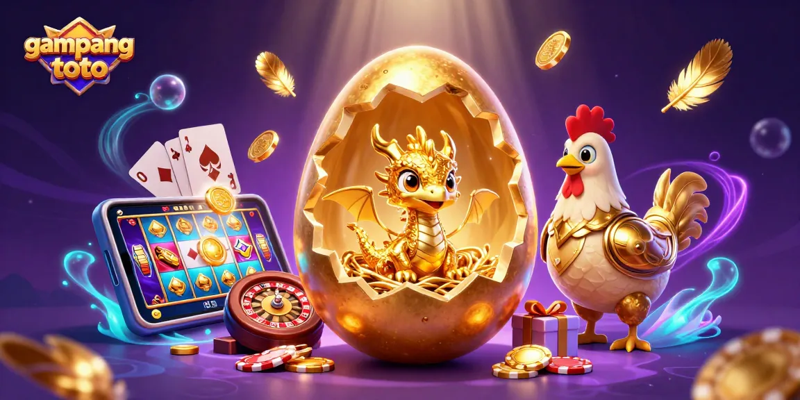 Mengguncang taruhan dengan gampangtoto saat melihat naga emas di kasino online.