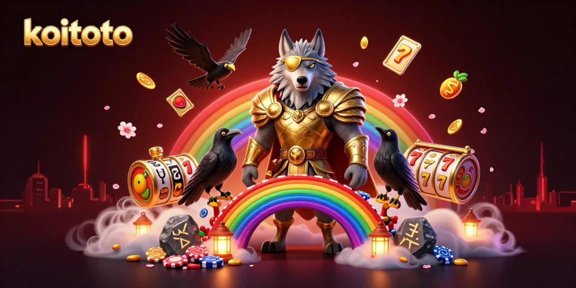 Koitoto memudarkan keberuntungan dengan simbol slot yang mengisi ruang permainan yang mengasyikkan