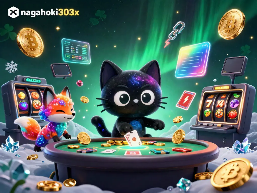 bermain di kasino online nagahoki303x dengan kucing hitam yang menarik chip emas dan kartu