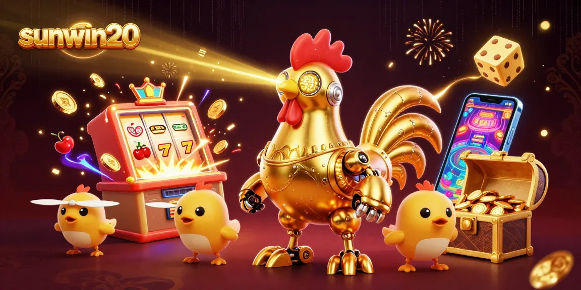 Engage with sunwin20's thrilling casino experience featuring vibrant game elements and dynamic characters.