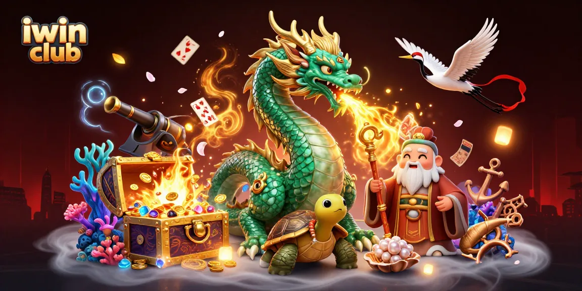 Experience winning strategies at iwin club with engaging 3D casino gaming elements and bold characters.