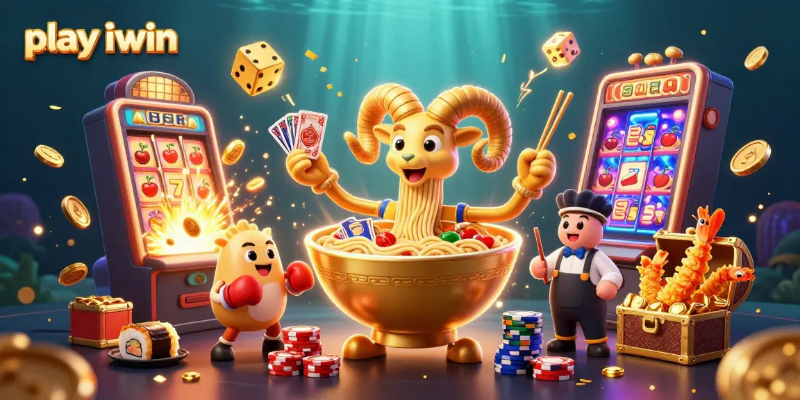 Engage with the exciting scene to play iwin with vibrant characters and casino elements in action.