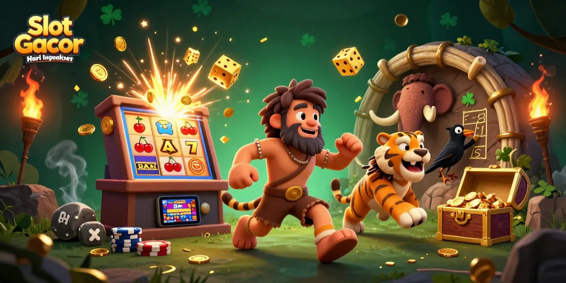 Experience the thrill of Slot Gacor Hari Ini Kartupoker with a vibrant casino scene filled with jackpots and excitement.