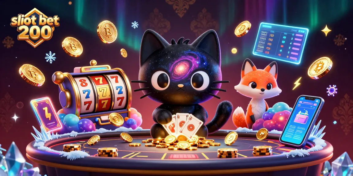 Engage in fun with slot bet 200 featuring cosmic characters at a vibrant casino.