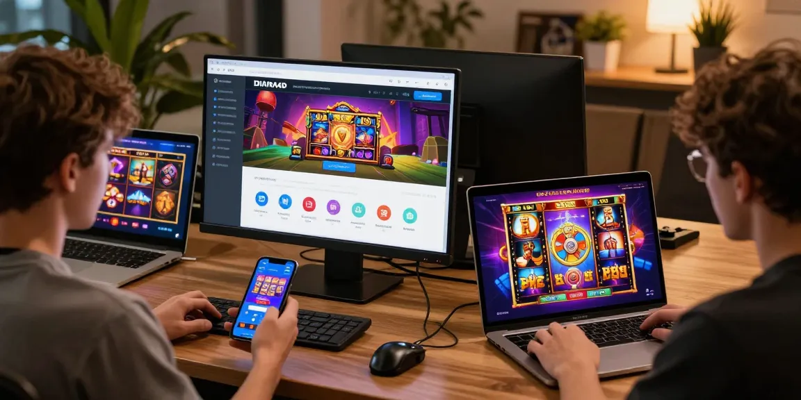 Pengguna DIANA4D menikmati permainan slot online dengan perangkat yang berbeda.