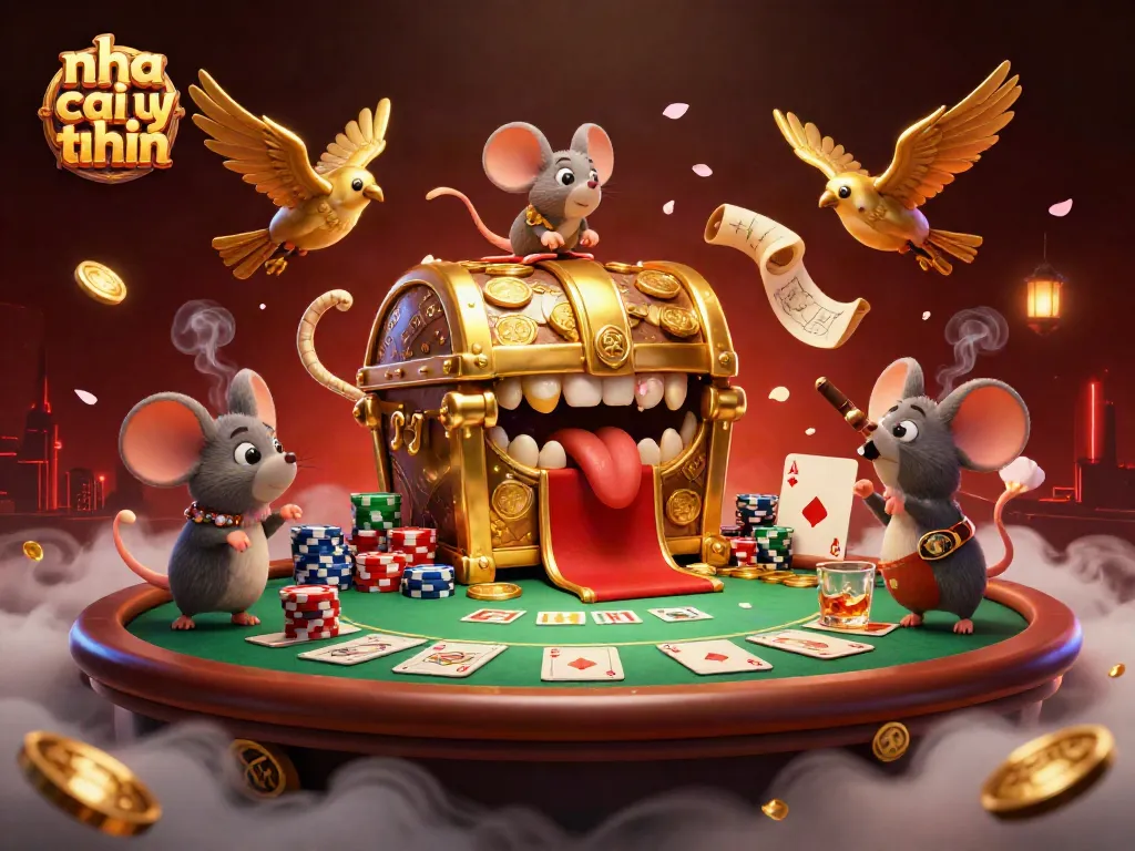 Engage in the thrill of online gaming with nha cai uy tin featuring vibrant casino scenes.