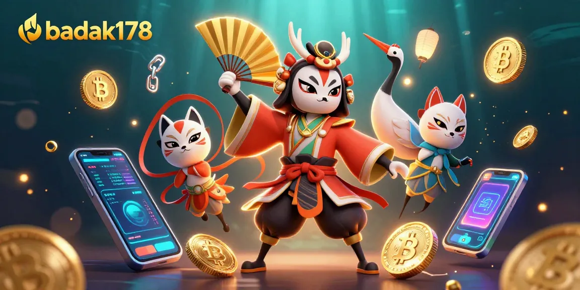 Experience the thrill of gaming with badak178 as kabuki warriors and crypto coins collide!