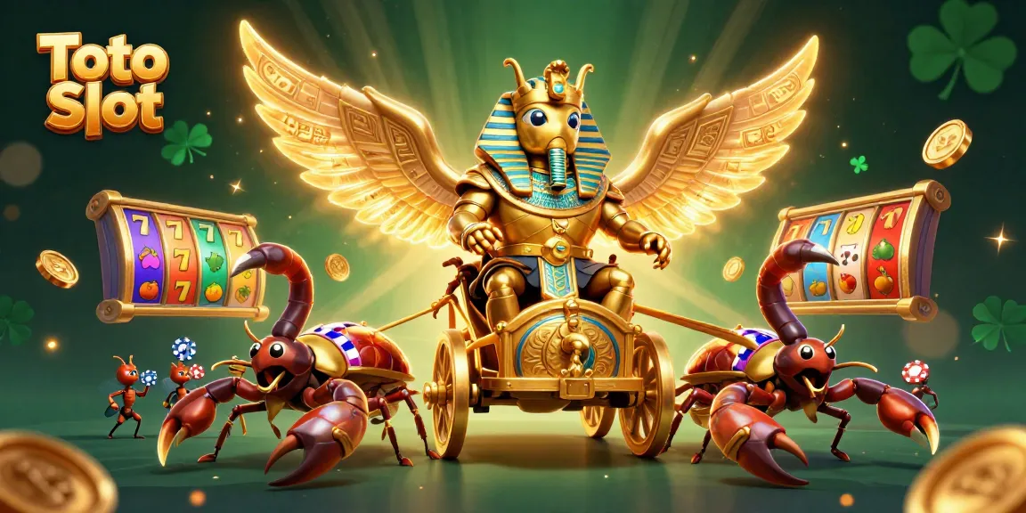 Experience thrilling Toto Slot adventures with vibrant game elements and dynamic cartoon characters.