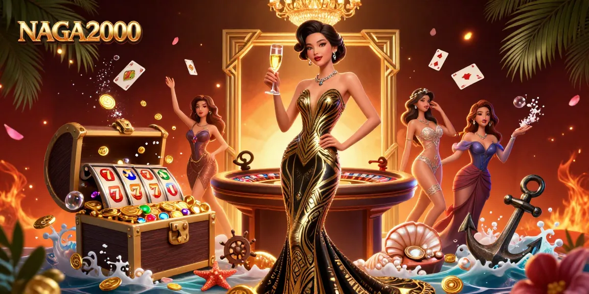 NAGA2000 menawarkan pengalaman bermain yang menarik dengan suasana glamor dan permainan slot yang penuh warna.