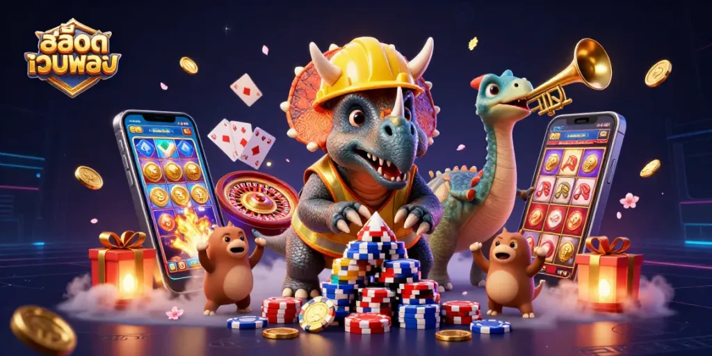 เกมสล็อตออนไลน์ สล็อตเว็บตรง ชวนให้ชนะรางวัลใหญ่อย่างสนุกสนาน