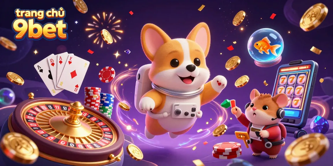 Experience the thrill of 9bet's online gaming with a galactic casino adventure.