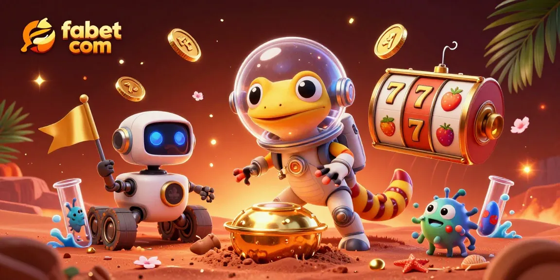 Experience thrilling gaming adventures at fabet com with vibrant 3D casino excitement and dynamic elements.