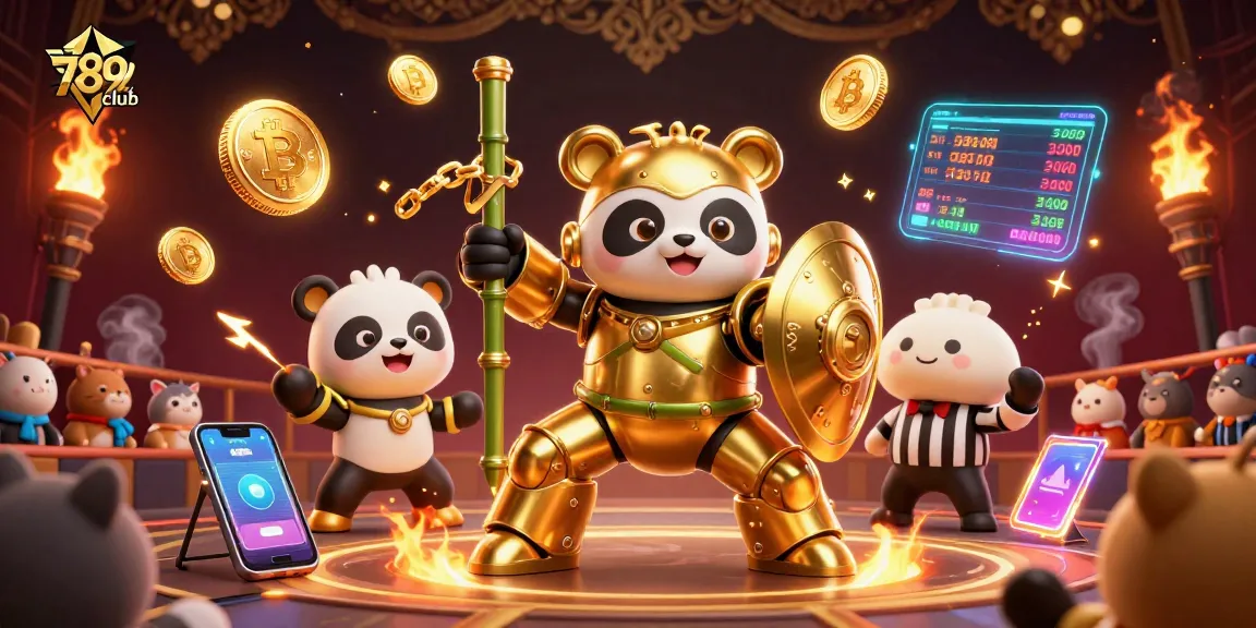 Win big with 789club in this vibrant 3D casino illustration showcasing thrilling elements.