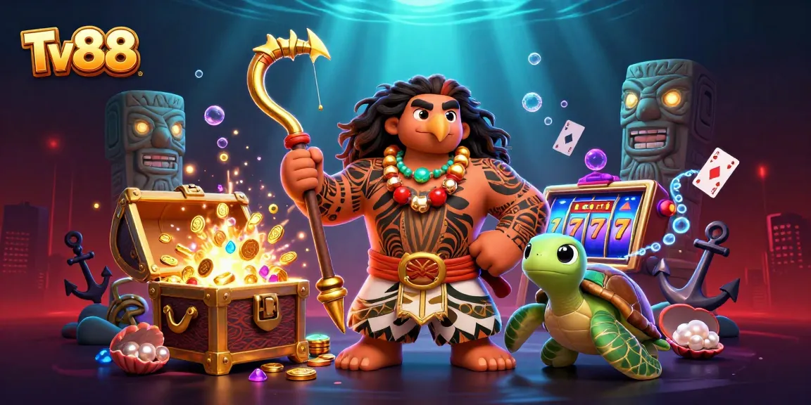 Experience exciting gameplay at Tv88 with vibrant casino elements and engaging characters in action.
