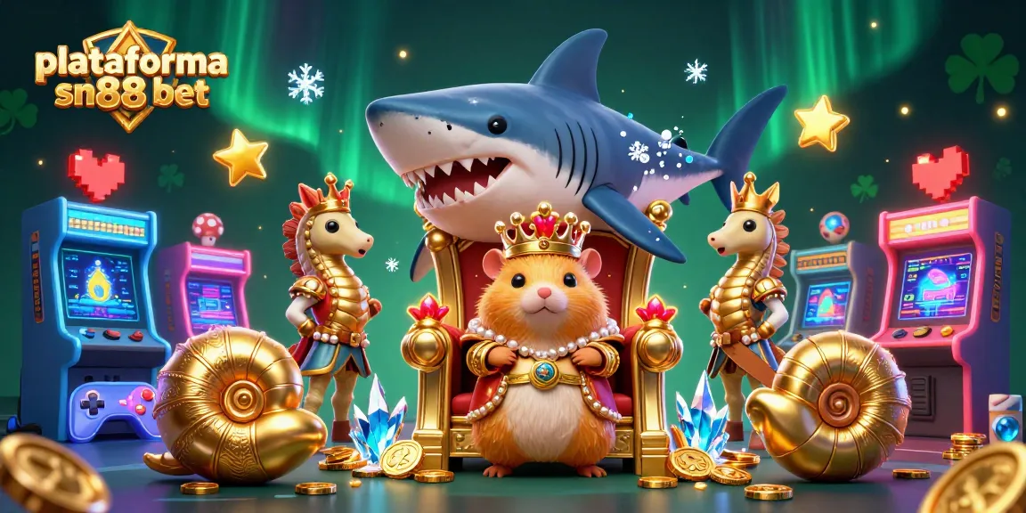 Experience the excitement of plataforma sn88 bet with vibrant slots and fierce characters in a colorful casino setting.