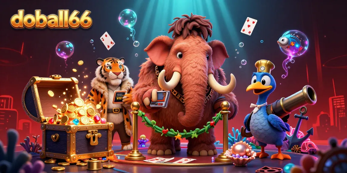 Experience the excitement of doball66 with stunning visuals capturing a casino-themed adventure.