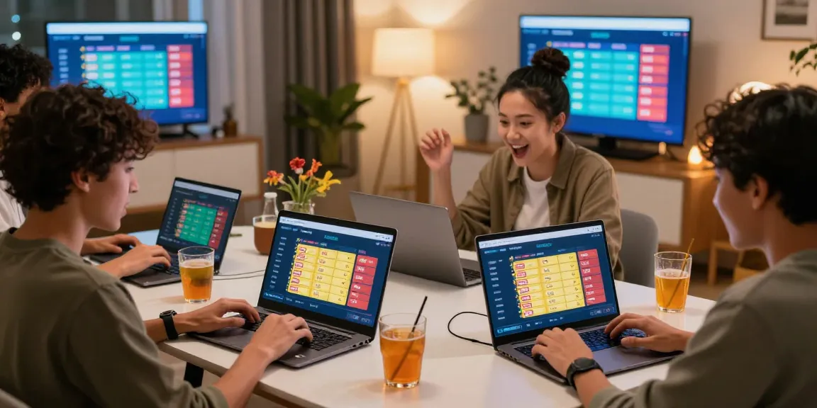 Togel88 Me Login scene showing diverse players engaging in an exciting online betting experience.