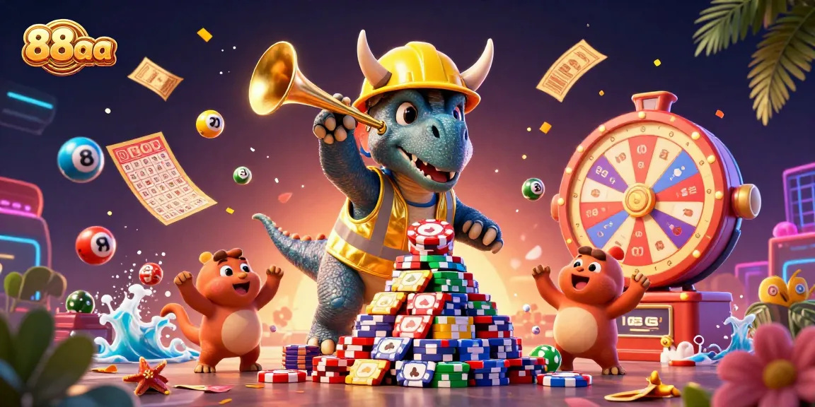Experience thrilling fun at 88aa with dynamic gaming elements and vibrant visuals for gamblers.