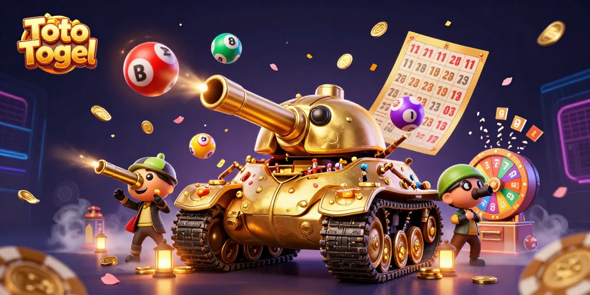 Menangkan Toto Togel dengan lotere berwarna-warni dan suasana kasino di dalam tank emas.