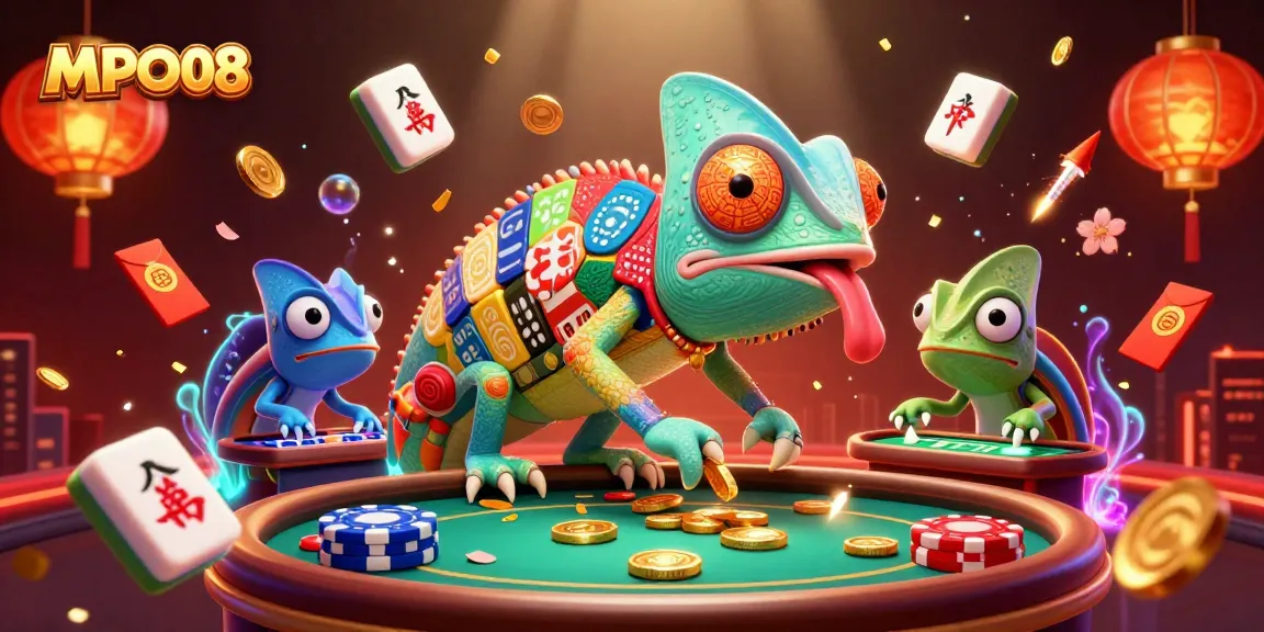 MPO08 offers thrilling casino experiences with dynamic color-shifting chameleon and rich game elements.