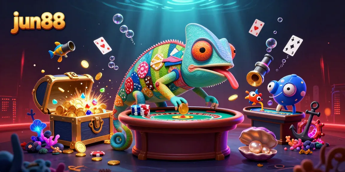 Experience the excitement of jun88 with the vibrant chameleon casino owner in a dynamic gaming scene.