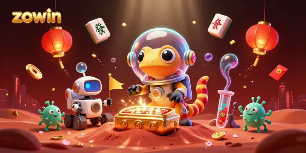Experience thrilling gaming adventures with Zowin's magical Martian casino discovery.