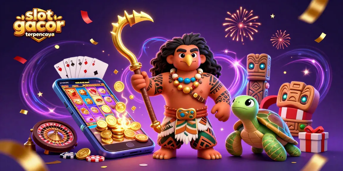 Menangkan permainan di slot gacor terpercaya dengan ilustrasi 3D yang menampilkan karakter menarik.