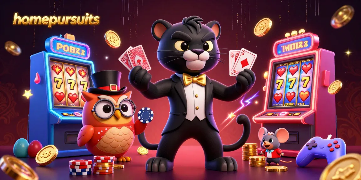 Menang di homepursuits dengan karakter kasino menghibur, sambil menikmati permainan slot gatot.