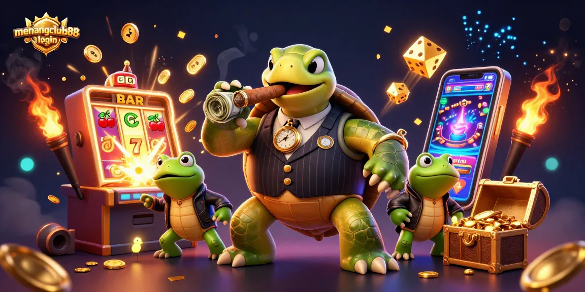 Experience the excitement of menangclub88 login with a vibrant 3D casino adventure showcasing thrilling game elements and charismatic characters.