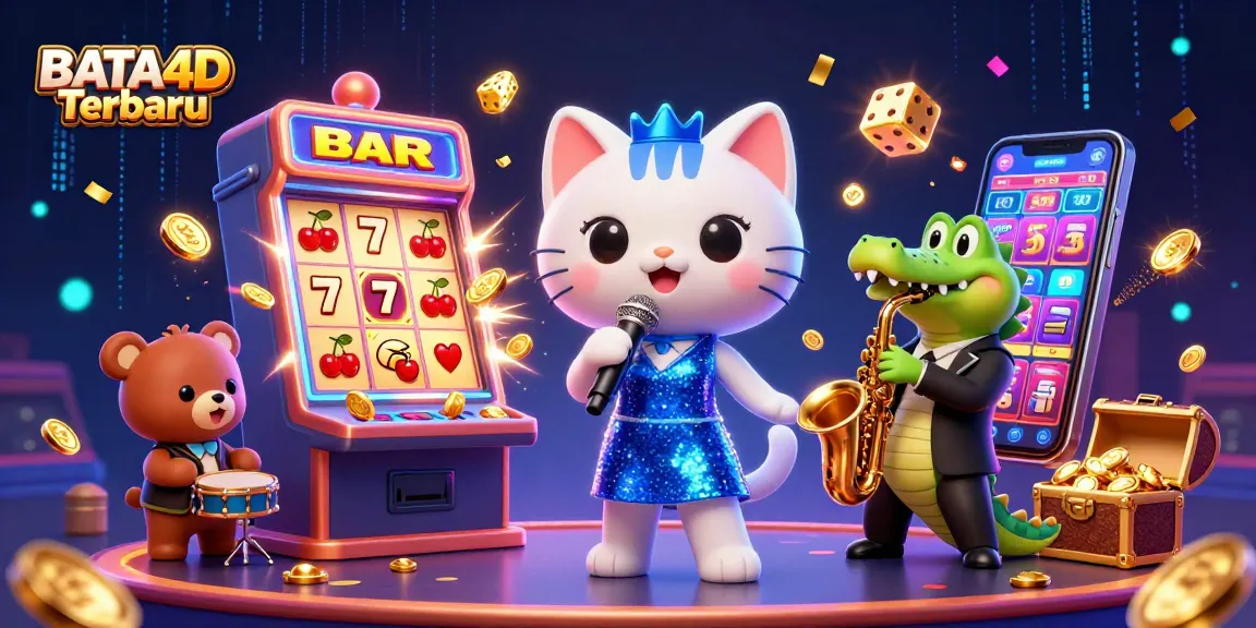 BATA4D Terbaru, nikmati pengalaman menggembirakan dengan mesin slot dan karakter unik di dunia kasino.
