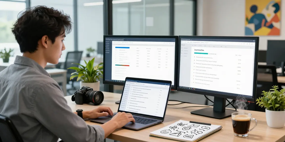 New registration domain list displayed on laptops in a professional workspace, showcasing effective SEO strategies for 2026.