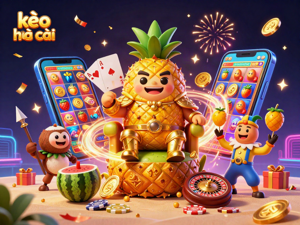 Engage with kèo nhà cái: A vibrant 3D casino scene showcasing dynamic betting action and riches.