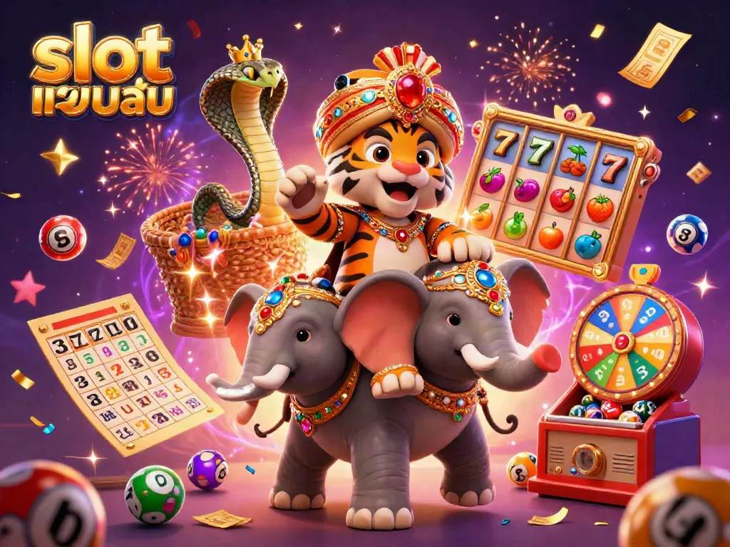 ตื่นเต้นกับ สล็อต เว็บตรง ในภาพ 3D ที่เต็มไปด้วยสัญลักษณ์และสีสันของเกมคาสิโน