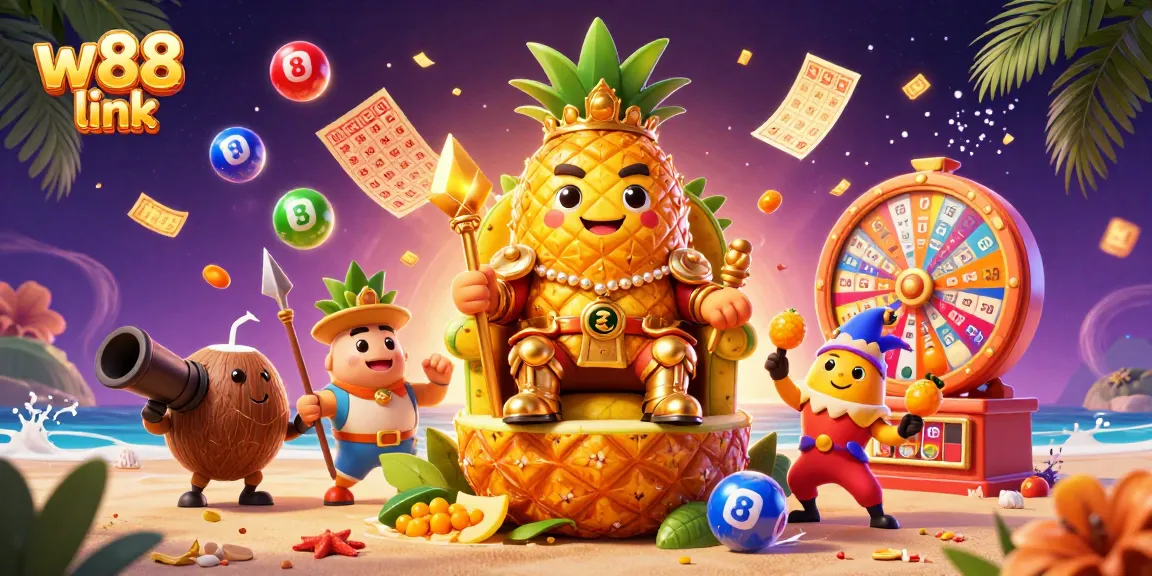 Engage with w88 link and experience winning strategies in this vibrant casino-themed illustration.
