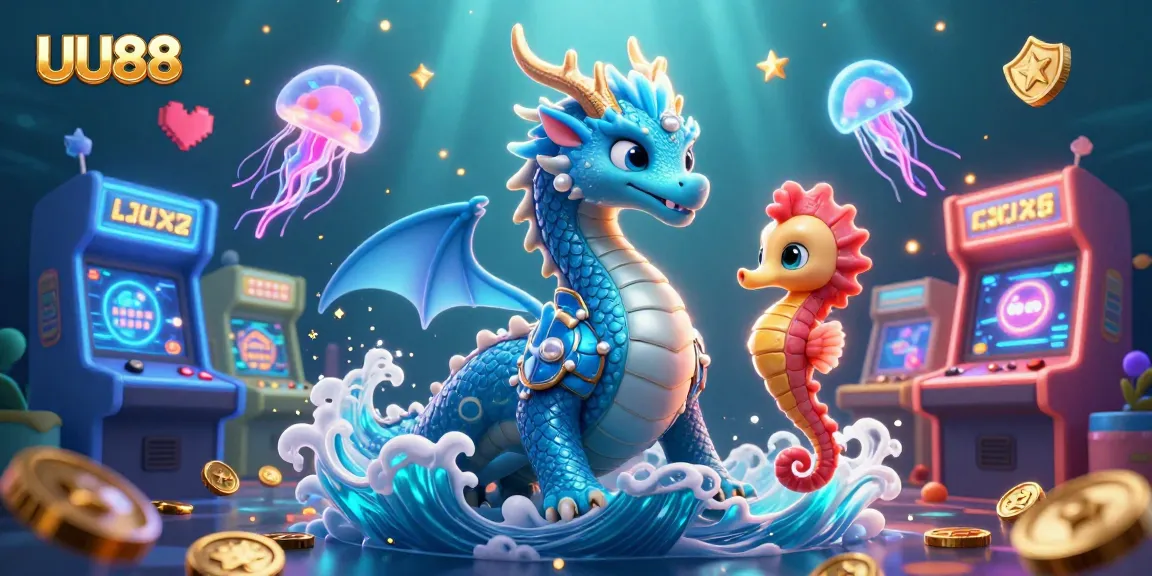Join the adventure at UU88 with a vibrant underwater casino world filled with characters and games.