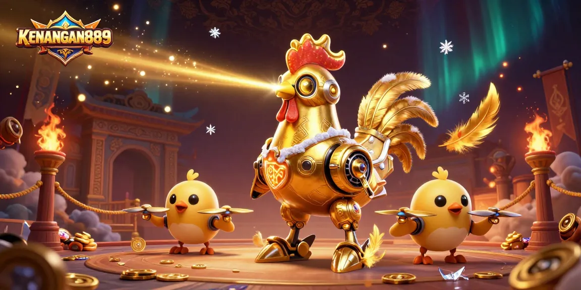Experience exciting gameplay at KENANGAN889 with vibrant slot elements and unique characters.
