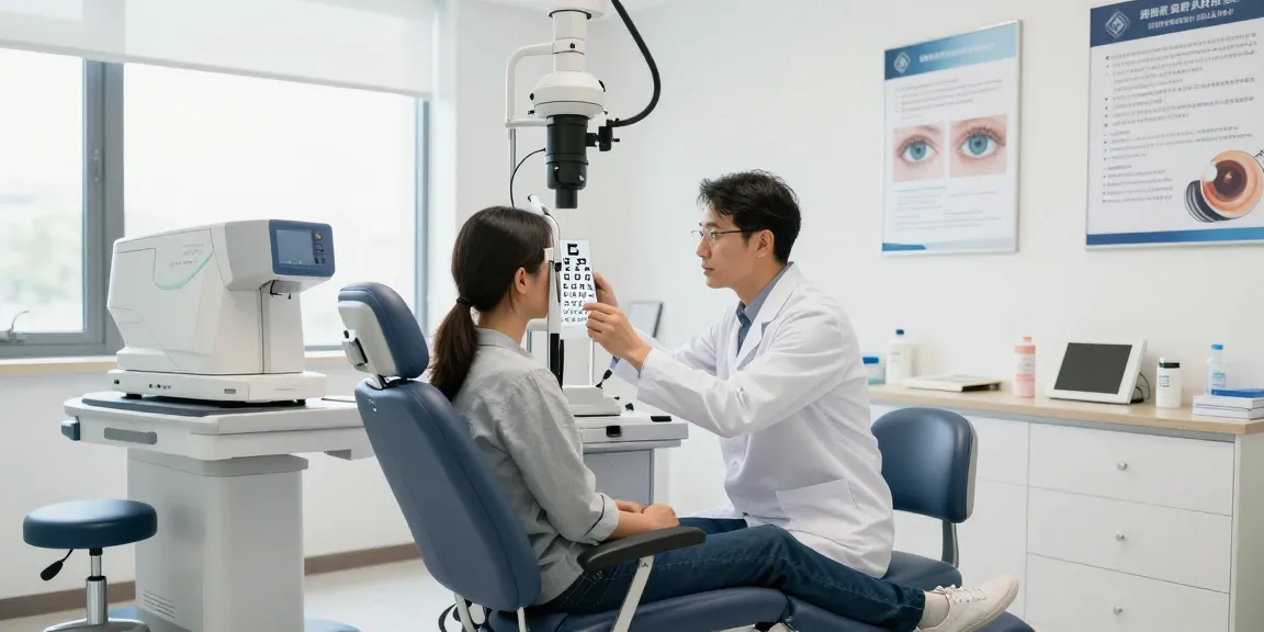 lasik eye surgery cincinnati performed by professional ophthalmologist in modern eye clinic