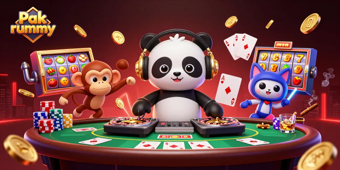Experience thrilling Pak rummy action with vibrant characters and dynamic casino elements.