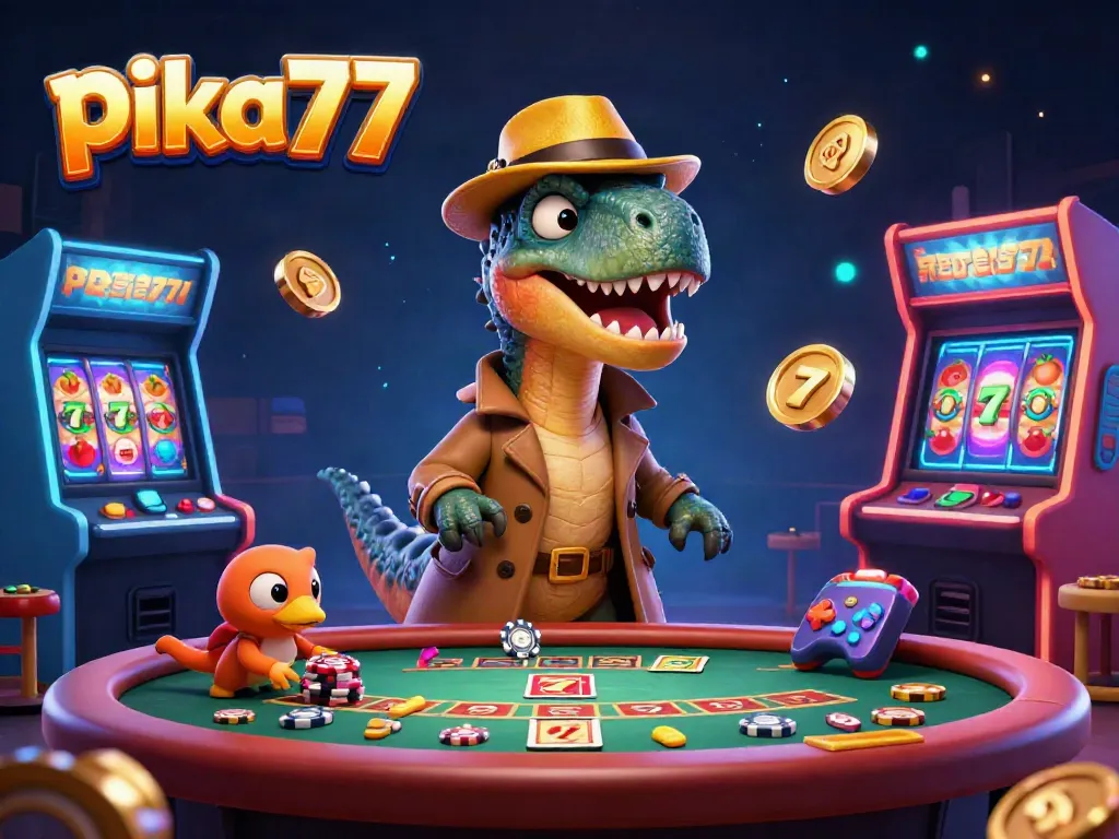 Join the excitement at pika77 with dynamic gameplay, vibrant casino elements, and unique characters.