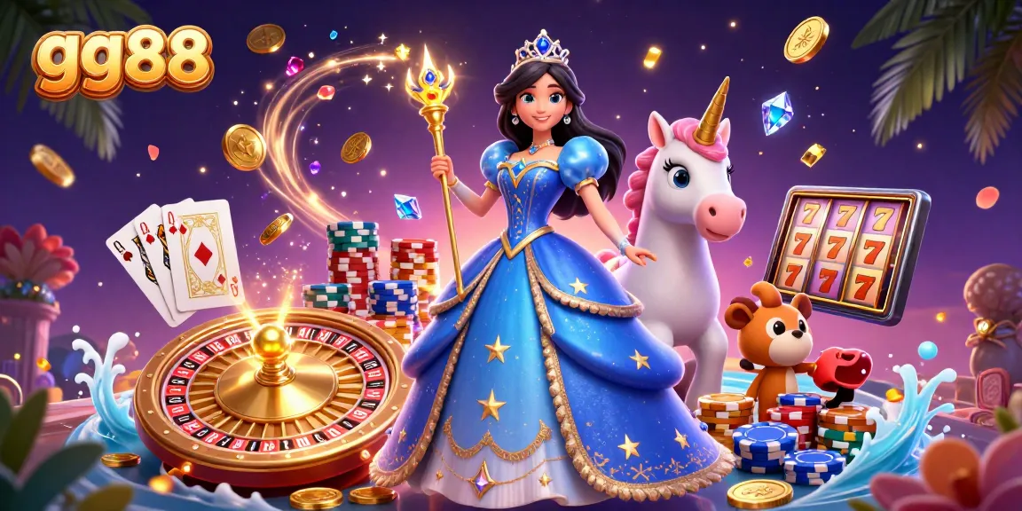 Win big with gg88 at a vibrant online casino filled with enchanting characters and thrilling game elements.