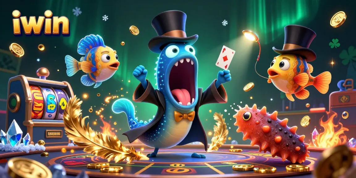 Experience thrilling iwin casino action with our vibrant magical sea scene showcasing a unique gambling twist.